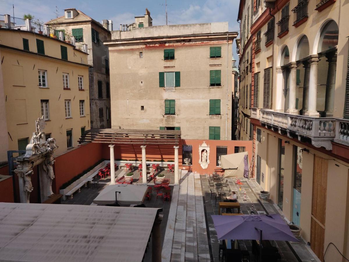 Una Finestra Speciale Su Palazzo Rosso. Monolocale Cenova Dış mekan fotoğraf