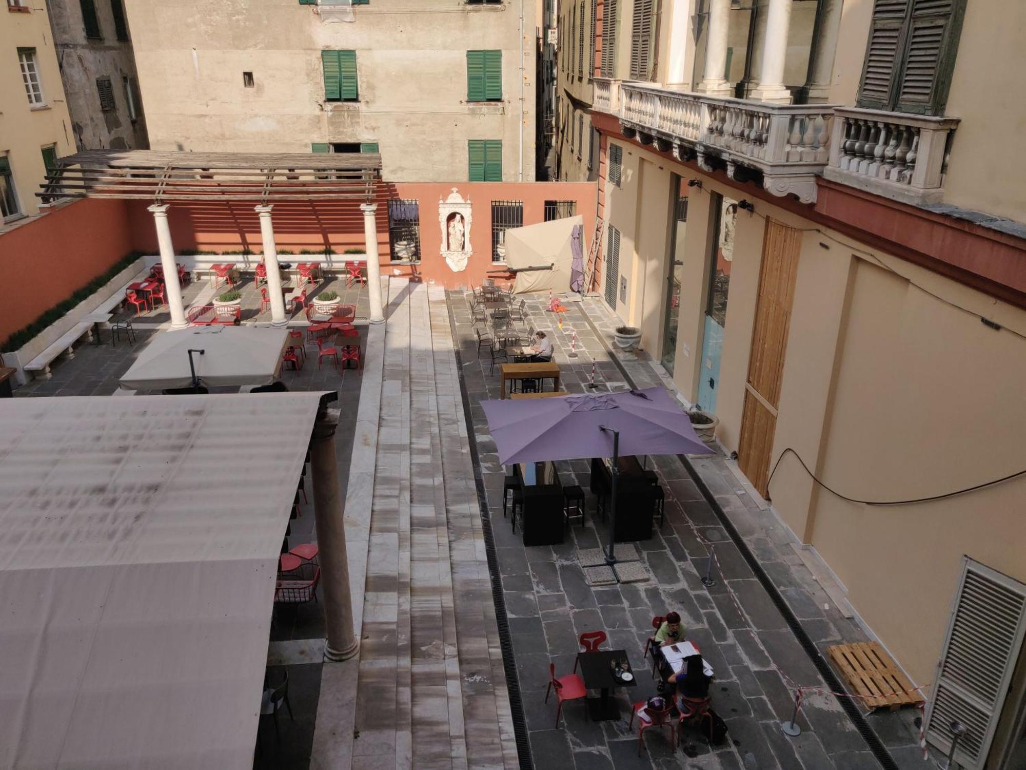 Una Finestra Speciale Su Palazzo Rosso. Monolocale Cenova Dış mekan fotoğraf